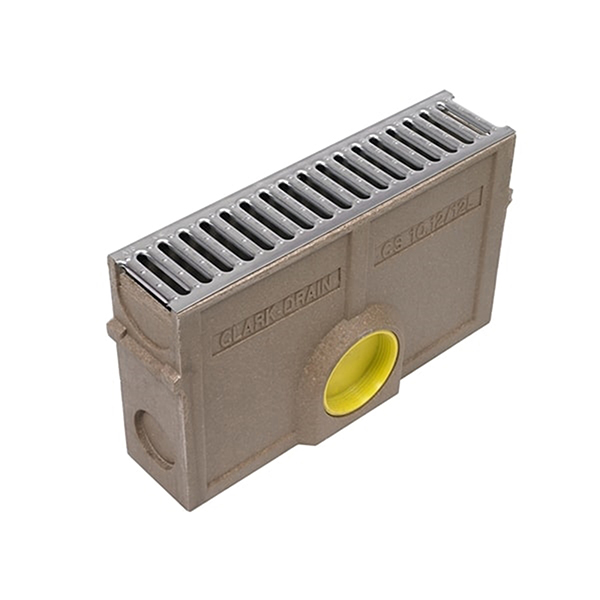 Polymer Concrete A15 Silt Box with Steel Grating