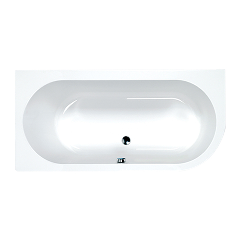 Carron Status Double Ended Carronite Bath 1700 x 725mm Right Hand