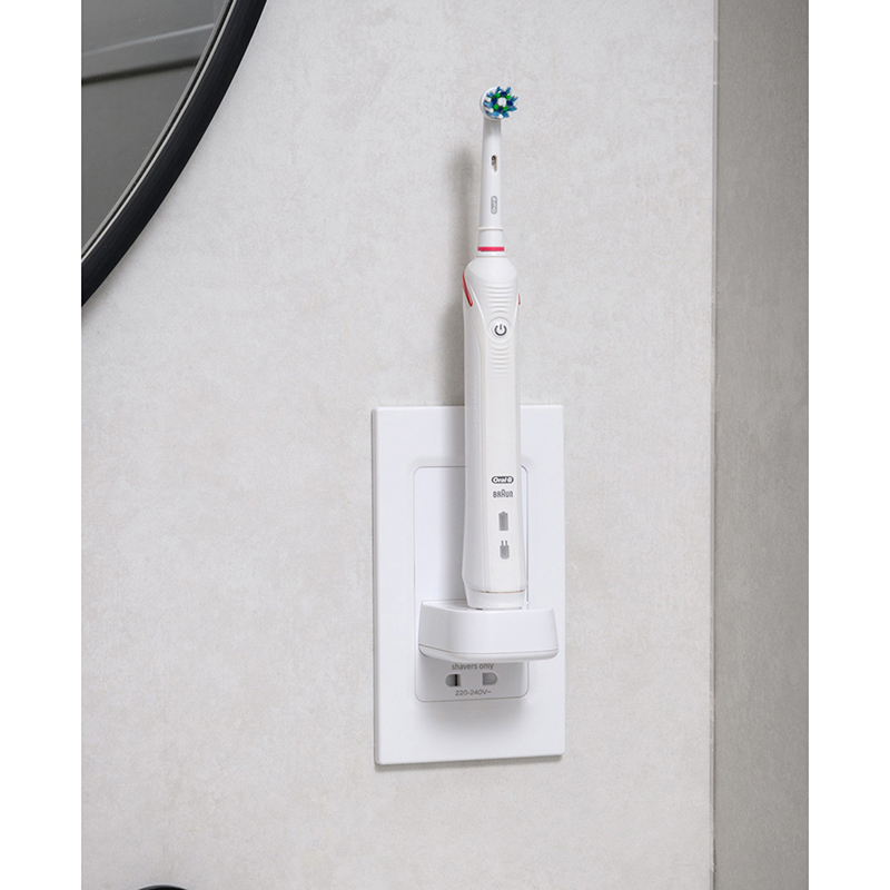 ProofVision TBCharge In Wall Electric Toothbrush Charger & Shaver Socket