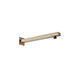 Bedgebury Square Shower Arm 300mm - Brushed Brass