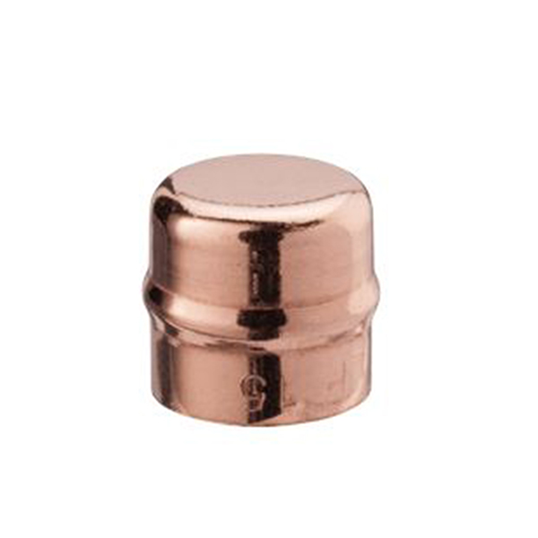 15mm Solder Ring Stopend 2 Pack