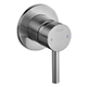 Levo Concealed Single Outlet Manual Mixer - Brushed Nickel