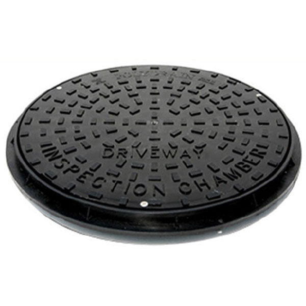 450mm Circular Inspection Chamber Plastic Cover
