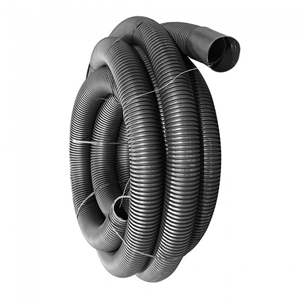 160mm Twinwall Ducting Coil Black Flexi (Electric) x 25m