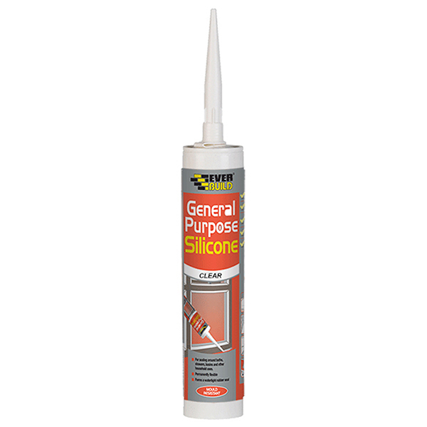 Everbuild General Purpose Silicone Clear