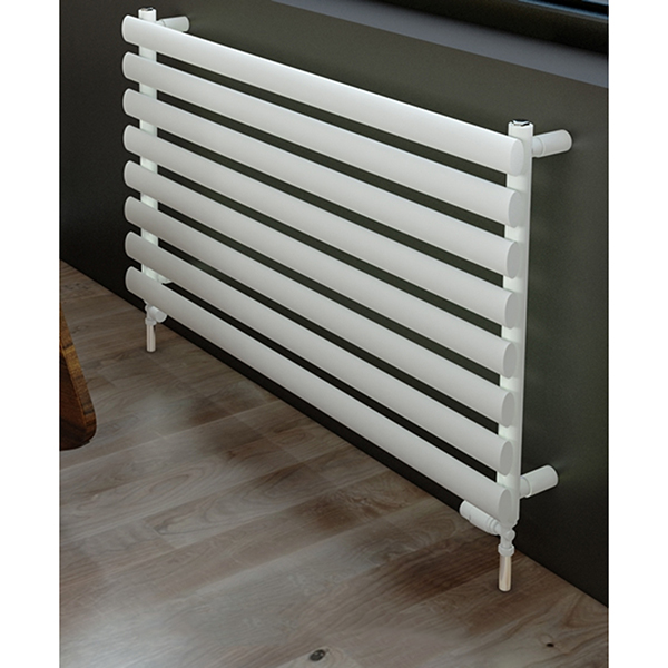 Tunstall 560 x 1000mm Towel Rail White