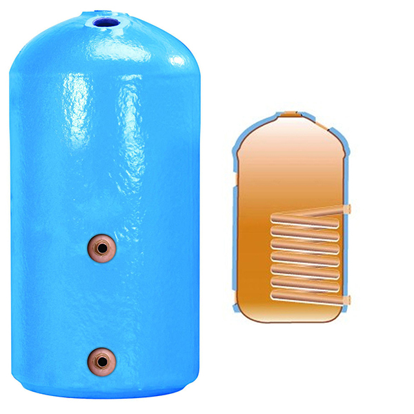 Indirect Vented Hot Water Cylinder 42 x 18 Inch HotWaterCylinders Allbits.co.uk