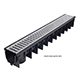 Polypropylene A15 Linear Drainage with Galvenised Grate 1m