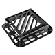 415 x 415 x 100 Double Triangular D400 Gully Grating & Frame