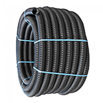 Perforated Land Drain Pipe - 60mm x 25m Coil