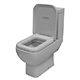 Allbits Square Shower Bath Bathroom Suite LH