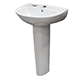 Allbits P Shape Bath Basin WC Suite LH