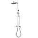 Aqualisa AQSQBAR2 Cool Touch Square Shower Column