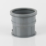 Pvcu To Cast Iron & Salt Glaze Drain Connector Grey