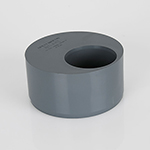 110mm X 50mm - Seal Accepts Push-Fit Waste Grey