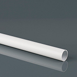 40mm 3m MUVPC Waste Pipe White. Pack of 10