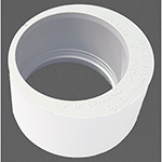 40mm x 32mm Solvent Weld Socket Reducer White