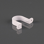 50mm Pipe Clip White