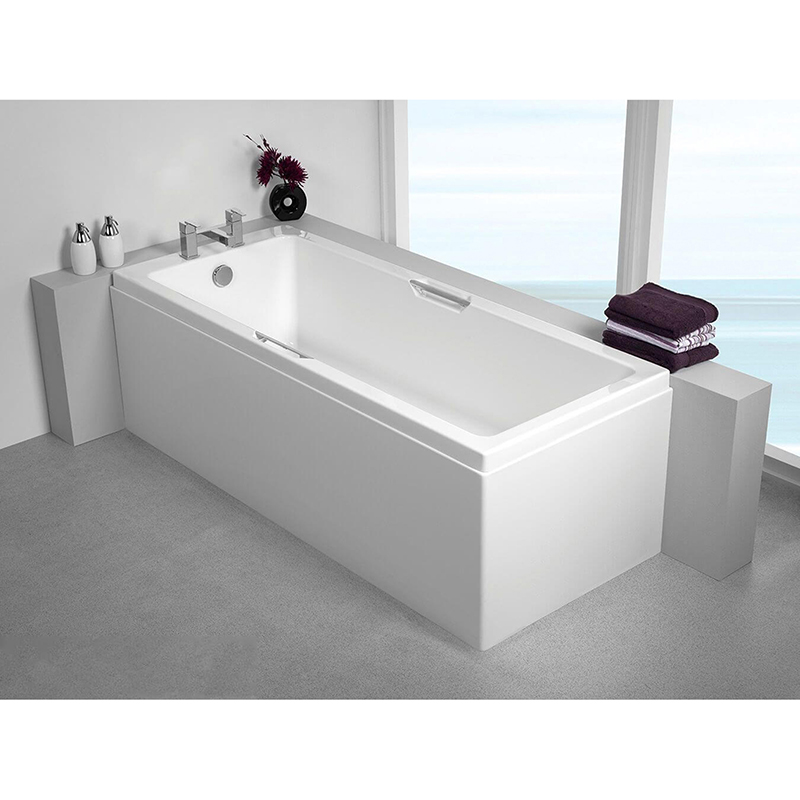 Carron Eco Single Ended Integra Twin Grip Carronite Bath 1600 x 700mm