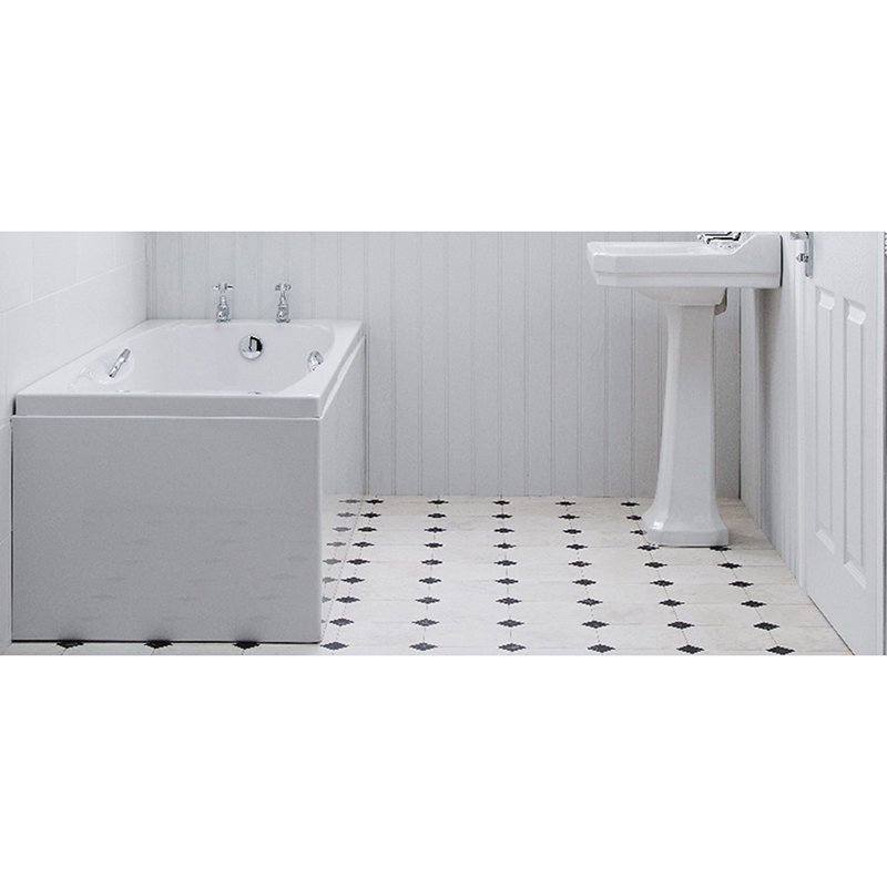 Carron Imperial Twin Grip Single Ended 5mm Bath 1800 x 750mm