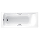 Carron Delta Single Ended Carronite Bath with Twin Grips 1600mm