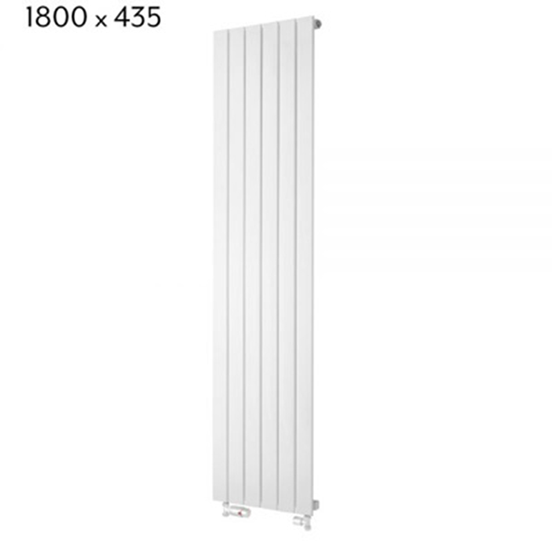 Dunorlan White Single Towel Radiator 435 x 1800mm