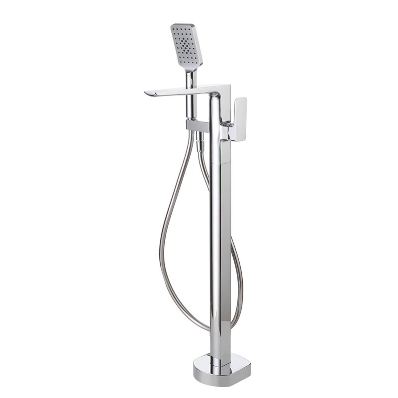 Bedgebury Freestanding Bath Shower Mixer - Chrome