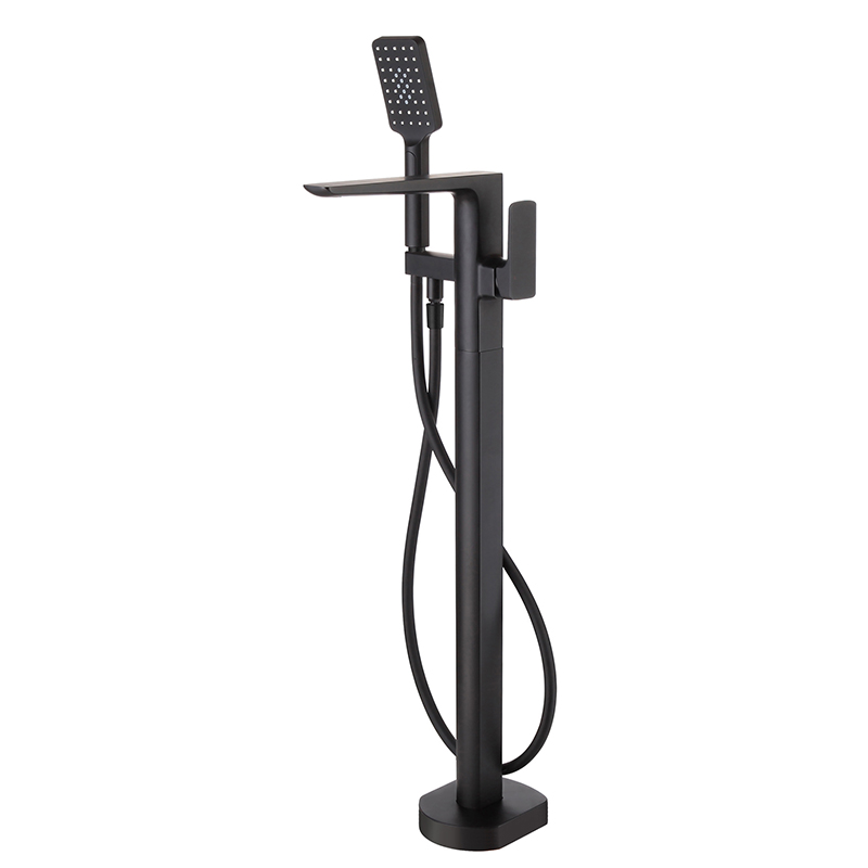 Bedgebury Freestanding Bath Shower Mixer - Matt Black