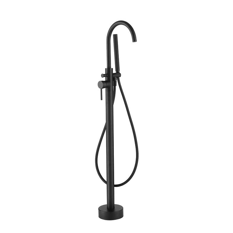 Bewl Freestanding Bath Shower Mixer - Matt Black