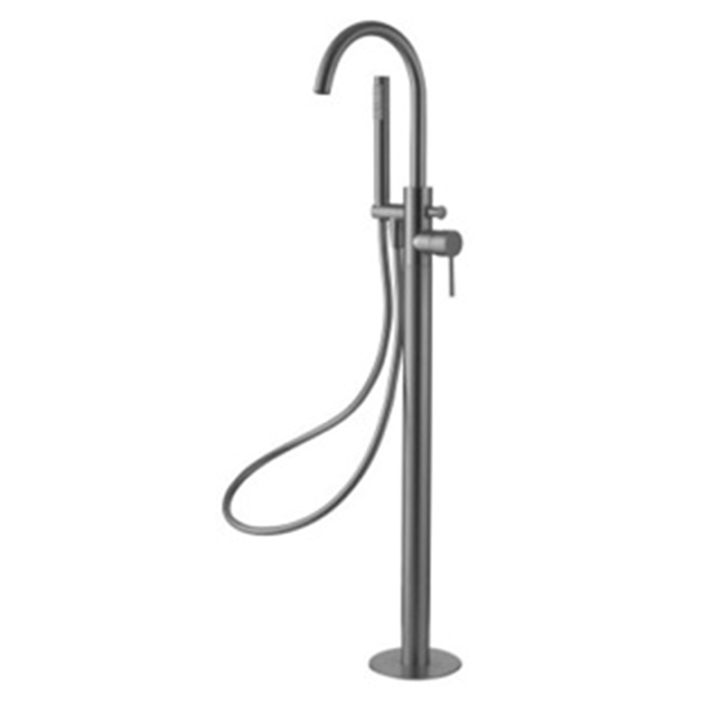 Bewl Freestanding Bath Shower Mixer - Gunmetal