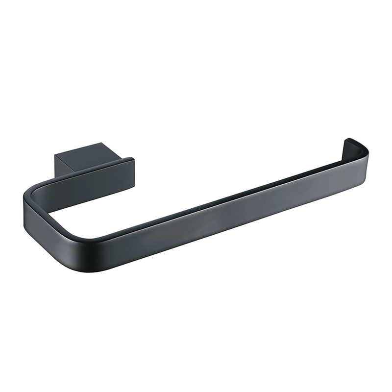 Bedgebury Towel Ring - Matt Black