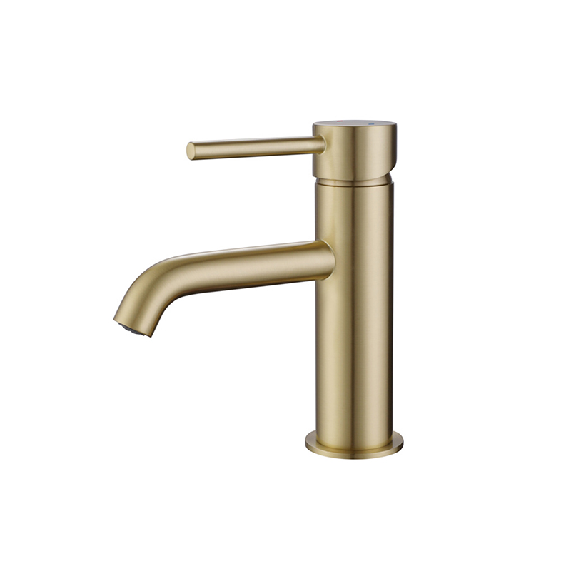 Bewl Mono Basin Mixer Brushed Brass