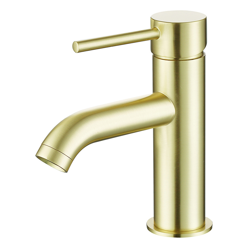 Bewl Mini Basin Mixer Brushed Brass