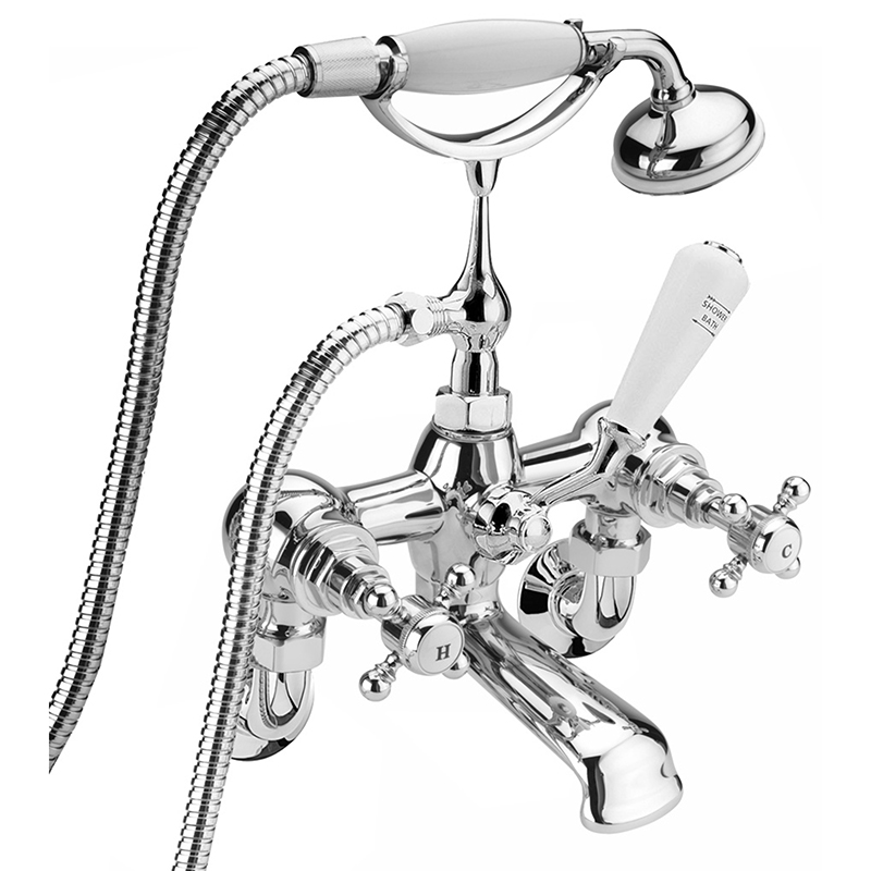 The Pantiles Wall Mounted Bath Shower Mixer