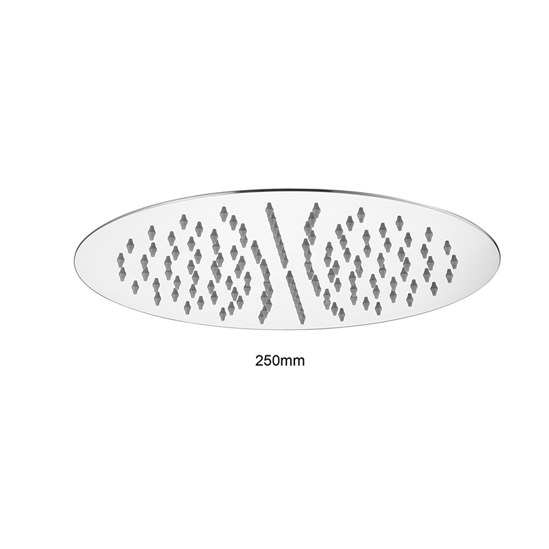 Round Slim Shower Head - Chrome