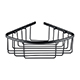 Bedgebury Deep Corner Basket - Matt Black