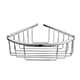 Bedgebury Deep Corner Basket - Chrome