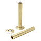 Pipe Set 180mm x 15mm - Polished Brass