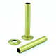 Pipe Set 180mm x 15mm - Brushed Brass