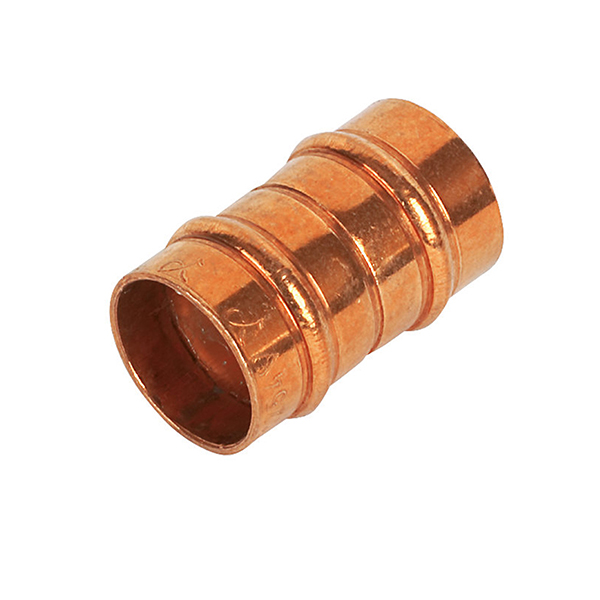 22mm Solder Ring Coupler 2 Pack