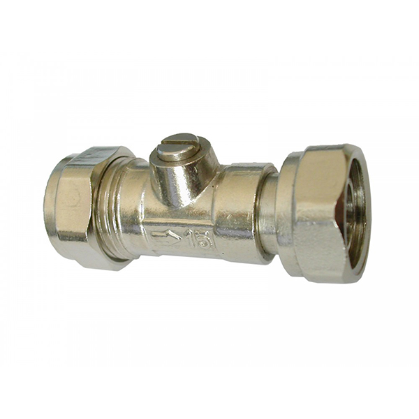 15mm x 1/2 Inch Straight Service Valve