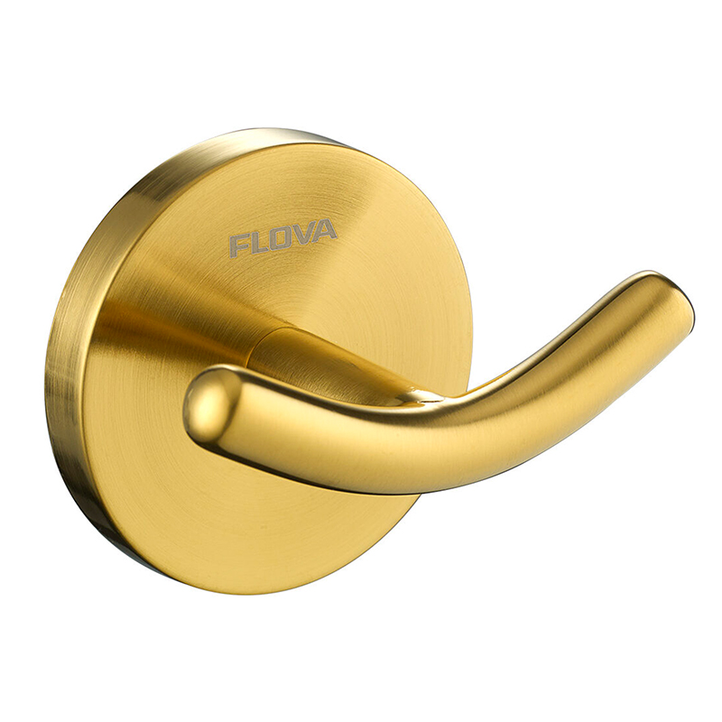 Coco Robe Hook - Brushed Gold
