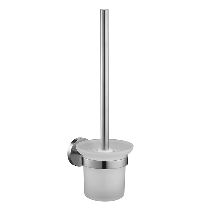 Coco Toilet Brush & Holder - Brushed Nickel