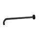 Levo 250mm Design Air-Mixed Rainshower & Shower Arm - Matt Black