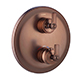 Flova Liberty Concealed Round Thermostatic Shower Valve