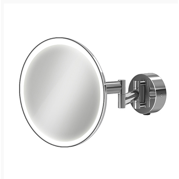 HIB Eclipse Round Magnifying LED Mirror