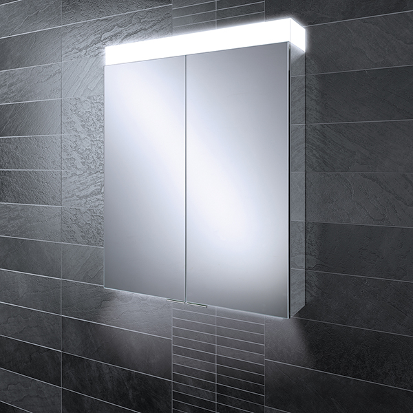 Apex 60 LED Aluminium Cabinet with Mirrored Sides