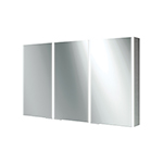 Xenon 120 LED Aluminium Cabinet with Mirrored Sides