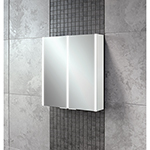 Xenon 60 LED Aluminium Cabinet with Mirrored Sides