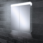 Apex 50 LED Aluminium Cabinet with Mirrored Sides